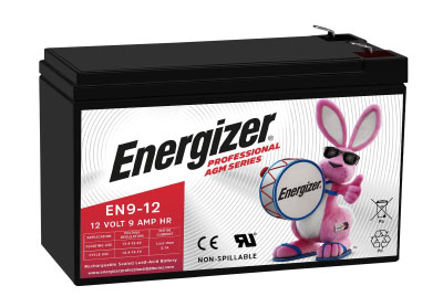 Image: Energizer EN9-12 Professional AGM Sealed Lead Acid Rechargeable Battery (1 Count)