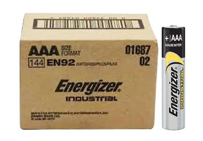 Image: Energizer Industrial AAA Alkaline Batteries (144 Count)