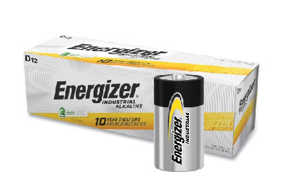 Image: Energizer Industrial D Alkaline Batteries (12 Count)
