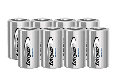 Image: Energizer Industrial Lithium CR2 3V Batteries (8 Count)