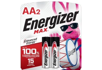 Image: Energizer Max AA Alkaline Batteries (2 Count)