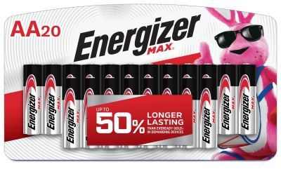 Image: Energizer Max AA Alkaline Batteries (20 Count)