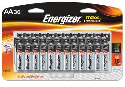 Image: Energizer Max AA Alkaline Batteries (36 Count)