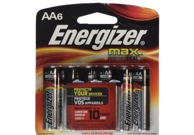 Image: Energizer Max AA Alkaline Batteries (6 Count)