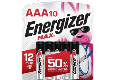 Image: Energizer Max AAA Alkaline Batteries (10 Count)