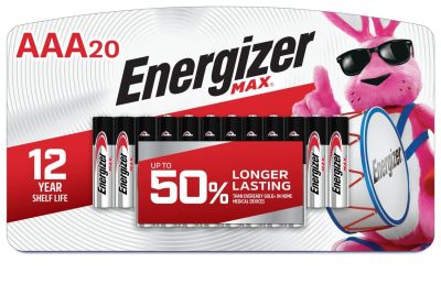 Image: Energizer Max AAA Alkaline Batteries (20 Count)