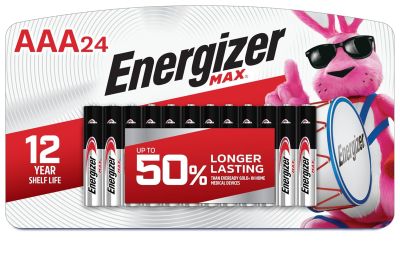 Image: Energizer Max AAA Alkaline Batteries (24 Count)