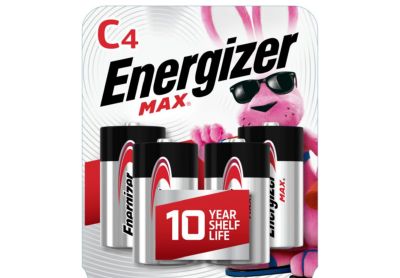 Image: Energizer Max C Alkaline Batteries (4 Count)