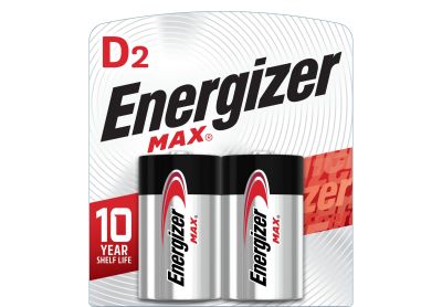 Image: Energizer Max D Alkaline Batteries (2 Count)