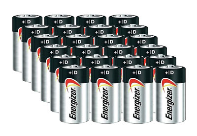 Image: Energizer Max D Alkaline Batteries (24 Count)