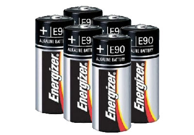 Image: Energizer N Alkaline Batteries (6 Count)
