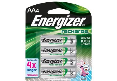 Image: Energizer Recharge AA Rechargeable Batteries (4 Count)