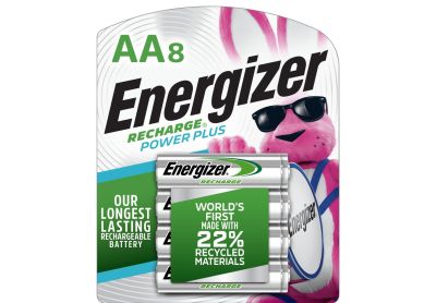 Image: Energizer Recharge Power Plus AA Rechargeable Batteries (8 Count)