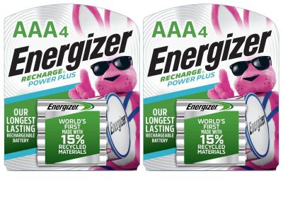 Image: Energizer Recharge Power Plus AAA Rechargeable Batteries (4 x 2 Pack)