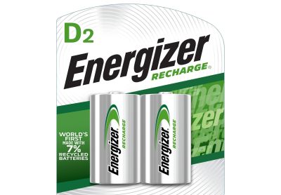 Image: Energizer Recharge Universal D Rechargeable Batteries (2 Count)