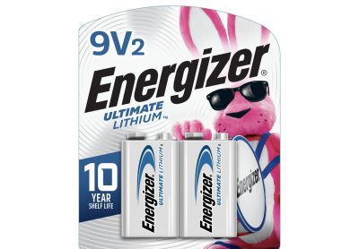 Image: Energizer Ultimate Lithium 9V Batteries (2 Count)