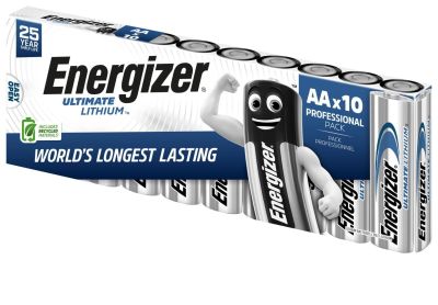 Image: Energizer Ultimate Lithium AA Batteries (10 Count)