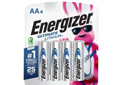 Image: Energizer Ultimate Lithium AA Batteries (4 Count)
