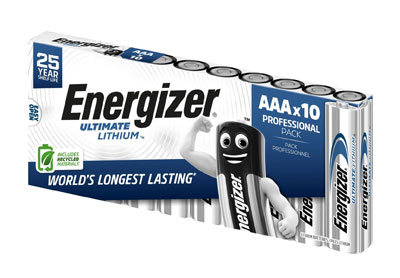 Image: Energizer Ultimate Lithium AAA Batteries (10 Count)