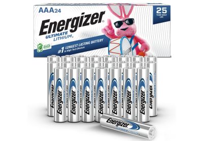 Image: Energizer Ultimate Lithium AAA Batteries (24 Count)