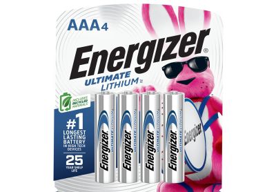 Image: Energizer Ultimate Lithium AAA Batteries (4 Count)