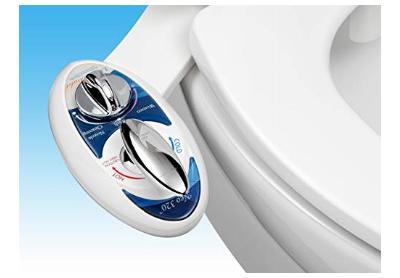 Image: Luxe Bidet Neo 320 Mechanical Bidet Toilet Attachment (Blue and White) (by Luxe Bidet)