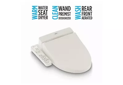 Image: Toto SW2034-12 C100 Electronic Bidet Toilet Seat Elongated (by Toto)