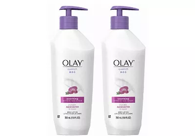 Image: Olay Quench Soothing Orchid & Black Currant Body Lotion (by Olay)