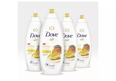 Image: Dove Glowing Mango and Almond Butter Nourishing Body Wash (by Dove)