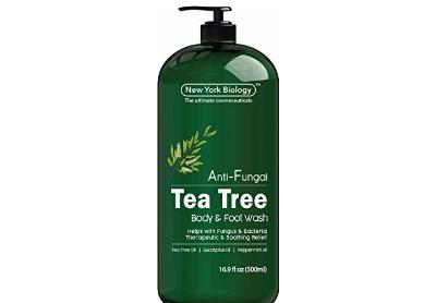 Image: New York Biology Anti-Fungal Tea Tree Body and Foot Wash (by New York Biology)