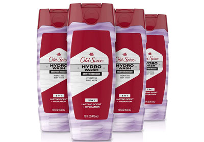 Image: Old Spice Hydro Wash Pure Sport Plus Hydrating Men's Body Wash (by Old Spice)