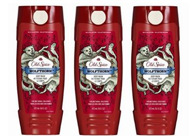 Image: Old Spice Wild Collection Wolfthorn Scent Body Wash for Men (by Old Spice)