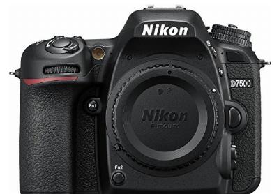 Image: Nikon D7500 DX-Format DSLR Camera