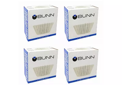 Image: Bunn BCF100-B 8-12 Cup Basket Paper Coffee Filters 400-Count