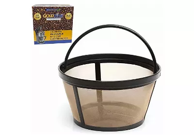 Image: GoldTone Reusable 8-12 Cup Basket Coffee Filter
