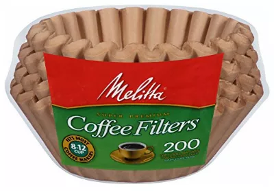 Image: Melitta Brown Basket Coffee Filter For 8-12 Cup