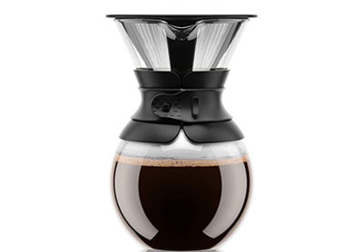 Image: Bodum 34 Ounce Pour Over Coffee Maker With Permanent Filter (by Bodum)