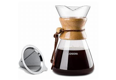Image: COSORI 8-cup Pour Over Coffee Maker with Double Layer Filter