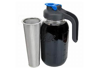 Image: County Line Kitchen 2 Quart Cold Brew Mason Jar Coffee Maker With Handle (by County Line Kitchen)