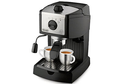 Image: DeLonghi EC155 15-Bar Pump Espresso And Cappuccino Maker (by DeLonghi)