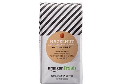 Image: Amazonfresh Hazelnut Artificially Flavored Medium Roast Ground Coffee