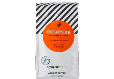 Image: Amazonfresh Medium Roast Colombia Ground Coffee