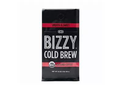 Image: Bizzy Organic Cold Brew Ground Coffee 1 lb