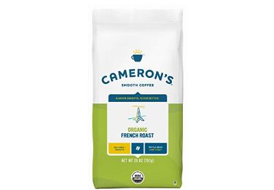 Image: Cameron's Coffee Organic French Dark Roast Whole Bean Coffee 28 Ounce