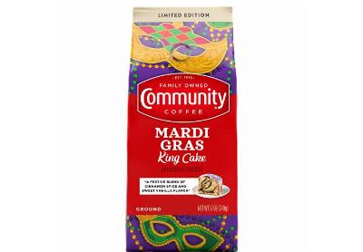 Image: Community Coffee Mardi Gras Medium Roast Ground Coffee 12 Ounces