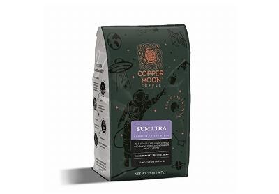 Image: Copper Moon Sumatra Dark Roast Whole Bean Coffee 2 lbs