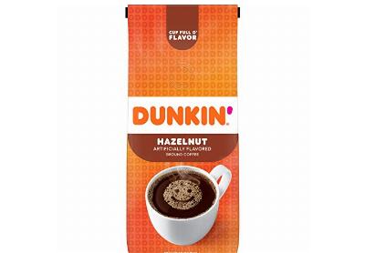 Image: Dunkin' Hazelnut Flavored Medium Roast Ground Coffee