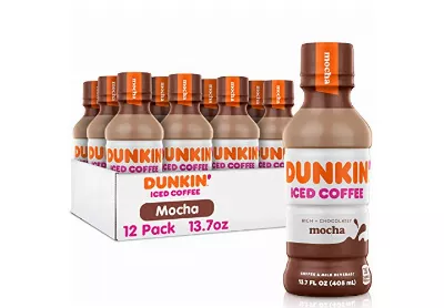 Image: Dunkin' Mocha Iced Coffee 12-Pack