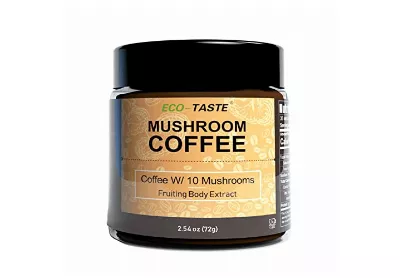 Image: Eco-Taste Instant Mushroom Coffee 2.54 Oz