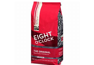 Image: Eight O'clock Coffee The Original Medium Roast Whole Bean Coffee 36 Ounce